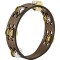 Тамбурін MEINL Compact Wood Tambourine CTA2VM-WB Walnut Brown 8"