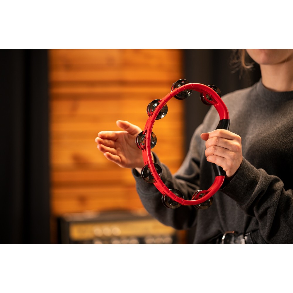 Тамбурін MEINL HEADLINER® Series Hand Held ABS Tambourine HTMT1R