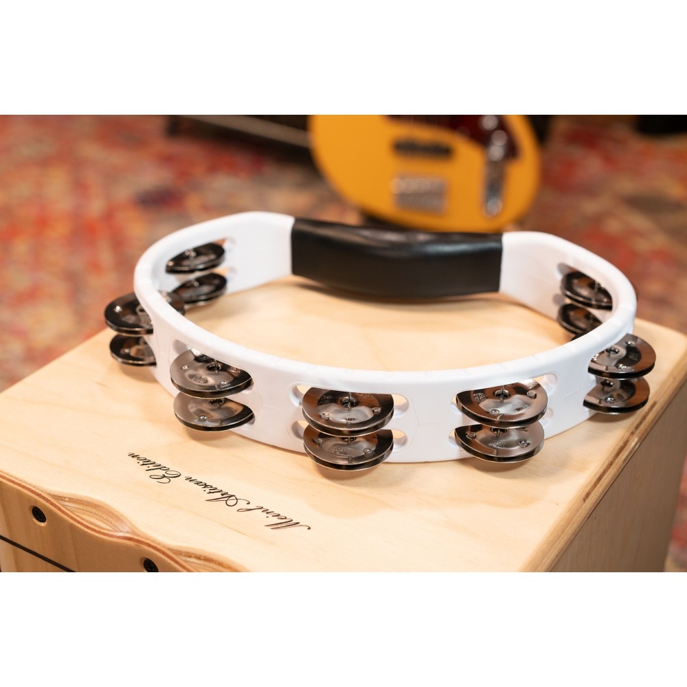 Тамбурін MEINL HEADLINER® Series Hand Held ABS Tambourine HTMT1WH