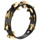 Тамбурін MEINL Super-Dry Studio Wood Tambourine Brass Jingles STA2B-BK Black