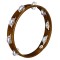 Тамбурін MEINL Traditional Wood Tambourine Aluminium Jingles TA1A-AB African Brown