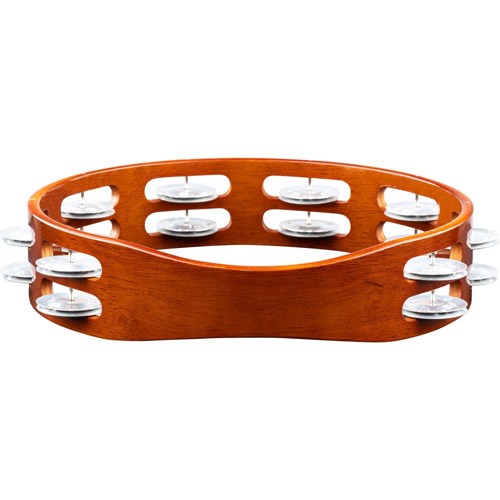 Тамбурін MEINL Traditional Wood Tambourine Aluminium Jingles TA2A-AB African Brown