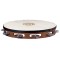 Тамбурін MEINL Traditional Goat-Skin Wood Tambourine Steel Jingles TAH1AB African Brown