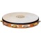 Тамбурін MEINL Recording-Combo Goat-Skin Wood Tambourine Dual-Alloy Jingles TAH1M-SNT Super Natural