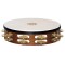 Тамбурін MEINL Traditional Goat-Skin Wood Tambourine Brass Jingles TAH2B-AB African Brown