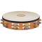 Тамбурін MEINL Recording-Combo Goat-Skin Wood Tambourine Dual-Alloy Jingles TAH2M-SNT Super Natural