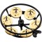 Тамбурін MEINL Professional Series Hihat Tambourine Solid Brass THH1B-BK
