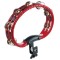 Тамбурін MEINL Mountable Traditional ABS Tambourine Steel Jingles TMT2R Red
