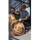 22" Чохол для тарілок MEINL Waxed Canvas Collection Cymbal Bag Vintage Khaki MWC22KH